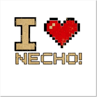 i love necho #12 Art Drawing in kite Posters and Art